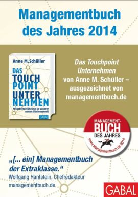"Das Touchpoint Unternehmen" - ausgezeichnet als Managementbuch des Jahres 2014